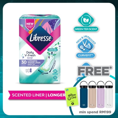 LIBRESSE Green Tea Longer & Wider Liner 30’s