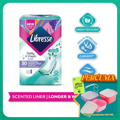 LIBRESSE - Green Tea Longer & Wider Liner 30’s