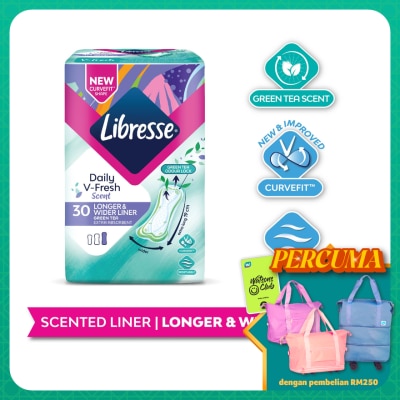 LIBRESSE Green Tea Longer & Wider Liner 30’s