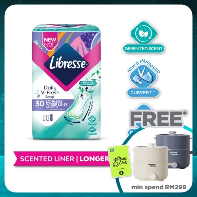 LIBRESSE Green Tea Longer & Wider Liner 30’s
