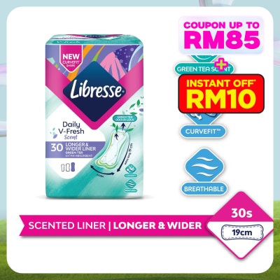 LIBRESSE Green Tea Longer & Wider Liner 30’s