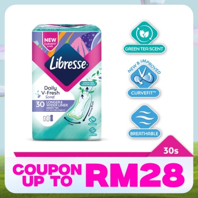 LIBRESSE Green Tea Longer & Wider Liner 30’s