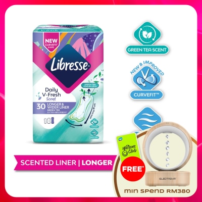 LIBRESSE - Green Tea Longer & Wider Liner 30’s