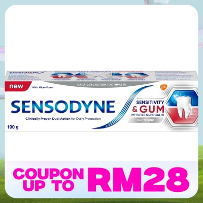 SENSODYNE Sensitivity & Gum Whitening Toothpaste 100g
