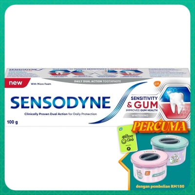 SENSODYNE Sensitivity & Gum Whitening Toothpaste 100g