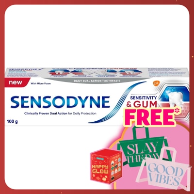 SENSODYNE Sensitivity & Gum Whitening Toothpaste 100g