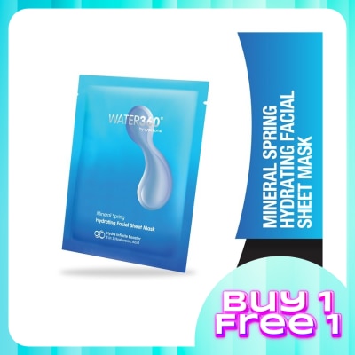 WATER360 BY WATSONS Mineral Spring Hydrating Facial Sheet Mask 1s