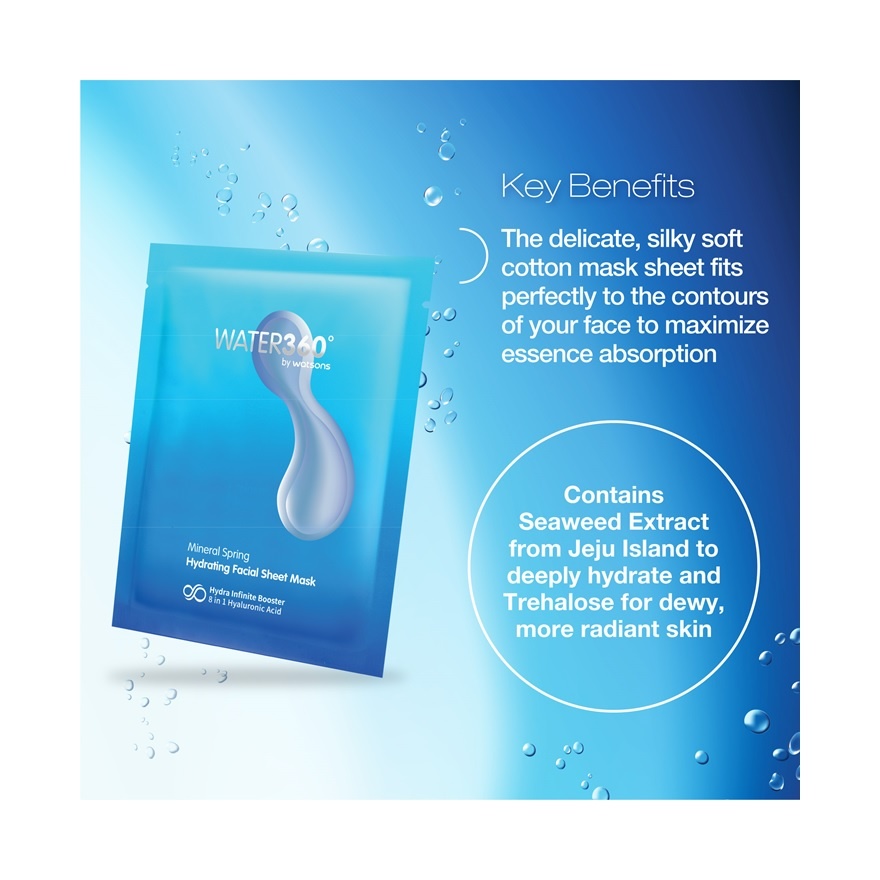 Mineral Spring Hydrating Facial Sheet Mask 1s image