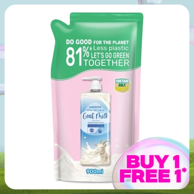WATSONS Goat Milk Cream Body Wash Refill