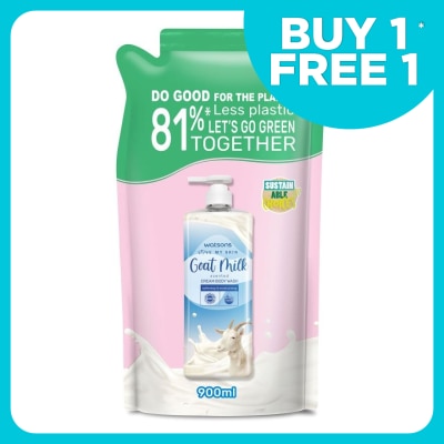WATSONS Goat Milk Cream Body Wash Refill