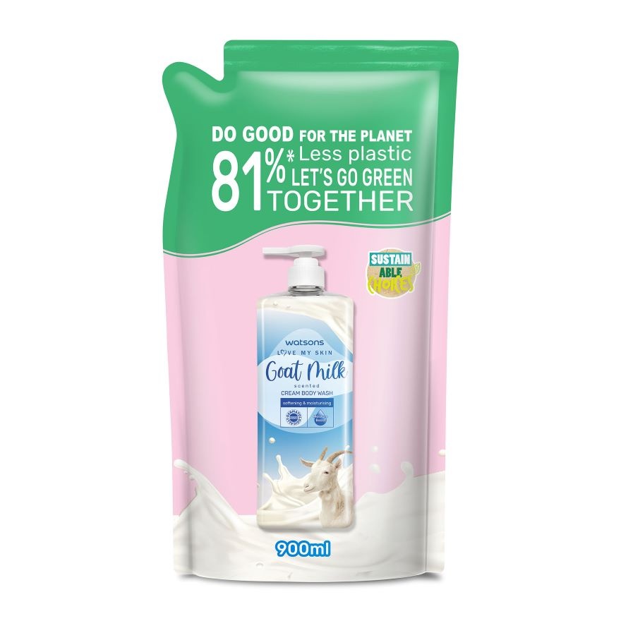 Goat Milk Cream Body Wash Refill image