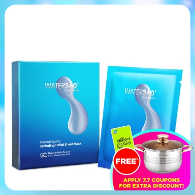 WATER360 BY WATSONS - Mineral Spring Hydrating Facial Sheet Mask 5s