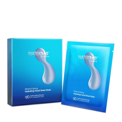 WATER360 BY WATSONS - Mineral Spring Hydrating Facial Sheet Mask 5s image