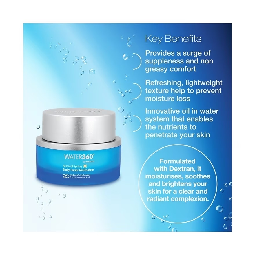 Mineral Spring Daily Facial Moisturiser 45g