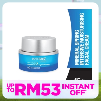 WATER360 BY WATSONS Mineral Spring Intensive Moisturising Cream 45g