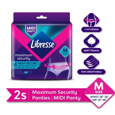 LIBRESSE Maximum Security Midi Panties M 2’s