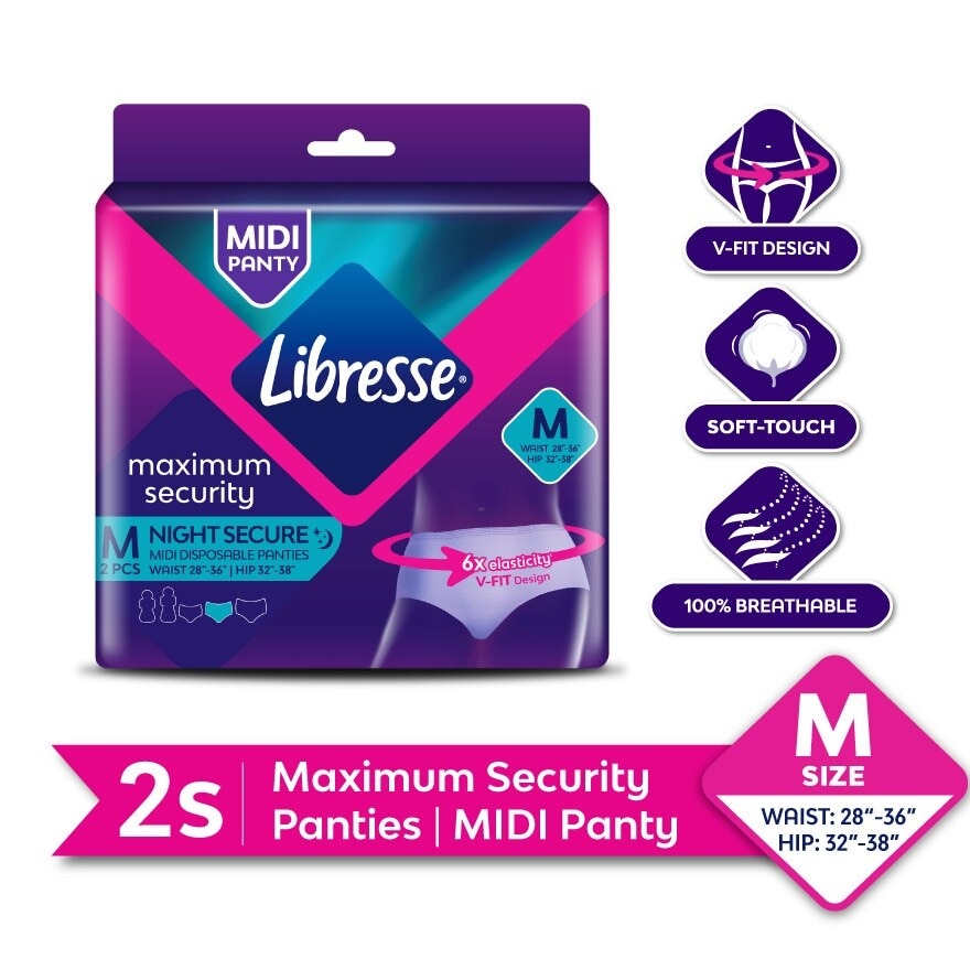 Maximum Security Midi Panties M 2’s