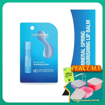 WATER360 BY WATSONS - Mineral Spring Nourishing Lip Balm 3.5g