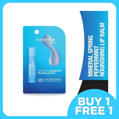 WATER360 BY WATSONS Mineral Spring Peppermint Nourishing Lip Balm 3.5g