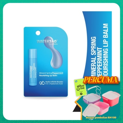 WATER360 BY WATSONS - Mineral Spring Peppermint Nourishing Lip Balm 3.5g