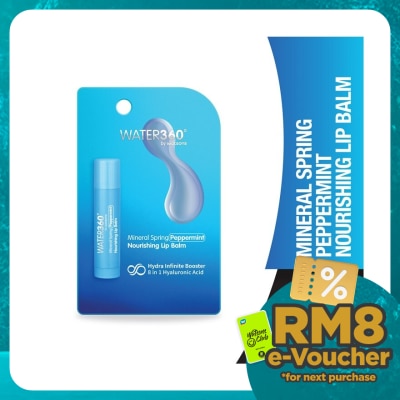 WATER360 BY WATSONS Mineral Spring Peppermint Nourishing Lip Balm 3.5g