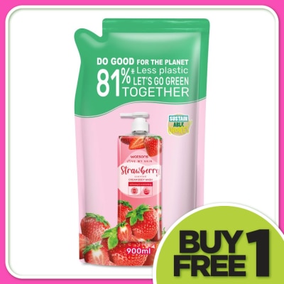 WATSONS STRAWBERRY CREAM BODY WASH REFILL