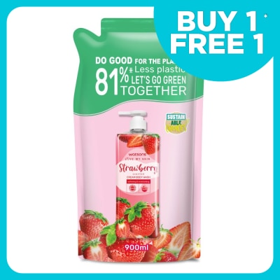 WATSONS STRAWBERRY CREAM BODY WASH REFILL