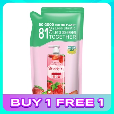 WATSONS STRAWBERRY CREAM BODY WASH REFILL