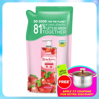 WATSONS - STRAWBERRY CREAM BODY WASH REFILL