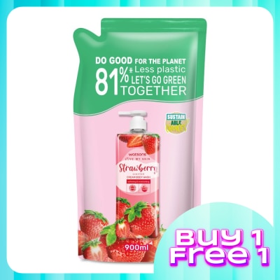 WATSONS STRAWBERRY CREAM BODY WASH REFILL
