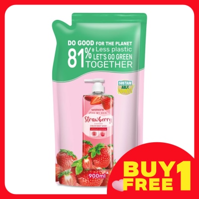 WATSONS STRAWBERRY CREAM BODY WASH REFILL
