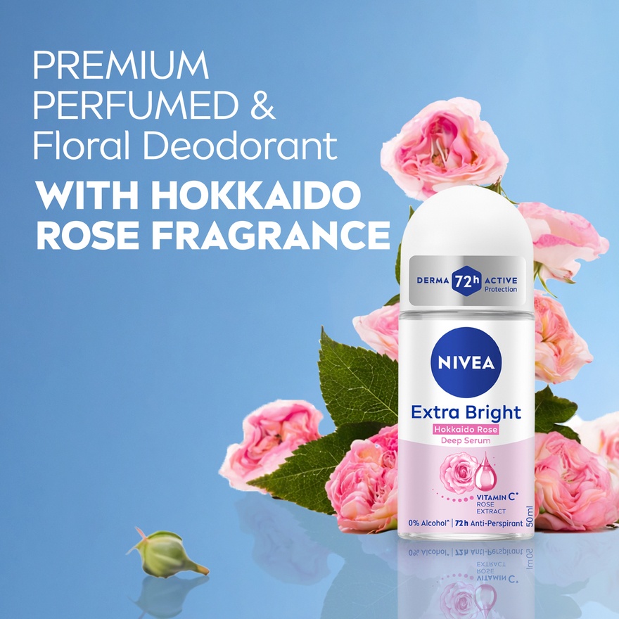 Deodorant Deep Brightening Serum Hokkaido Rose Roll On 50ml