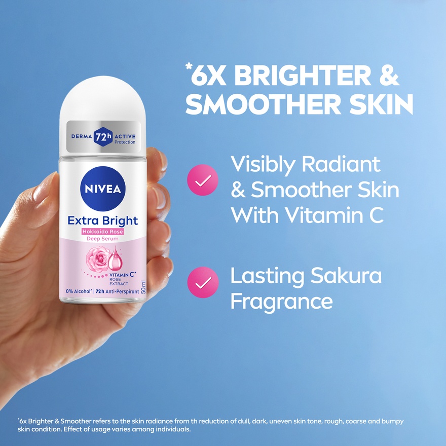 Deodorant Deep Brightening Serum Hokkaido Rose Roll On 50ml