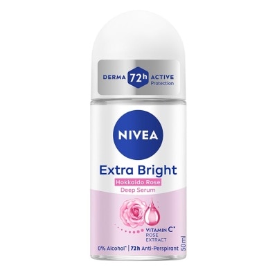 NIVEA Deodorant Deep Brightening Serum Hokkaido Rose Roll On 50ml