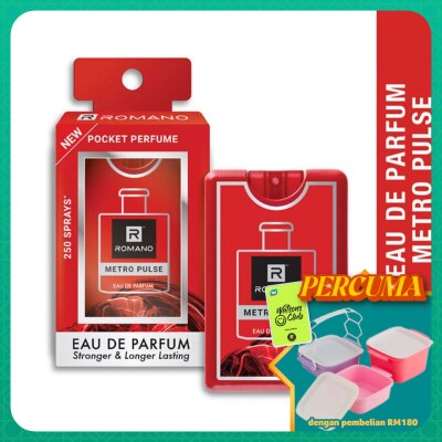 ROMANO - Pocket EDP Metro Pulse 18ml