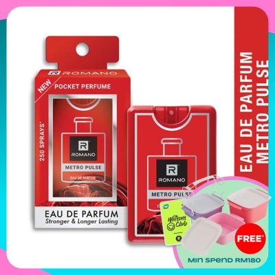 ROMANO Pocket EDP Metro Pulse 18ml