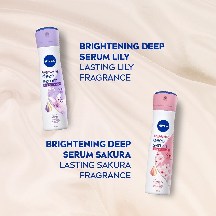 Deodorant Deep Brightening Serum Hokkaido Rose Spray 150ml