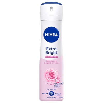 NIVEA - Deodorant Deep Brightening Serum Hokkaido Rose Spray 150ml
