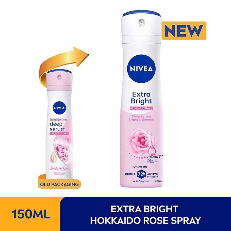 Deodorant Deep Brightening Serum Hokkaido Rose Spray 150ml