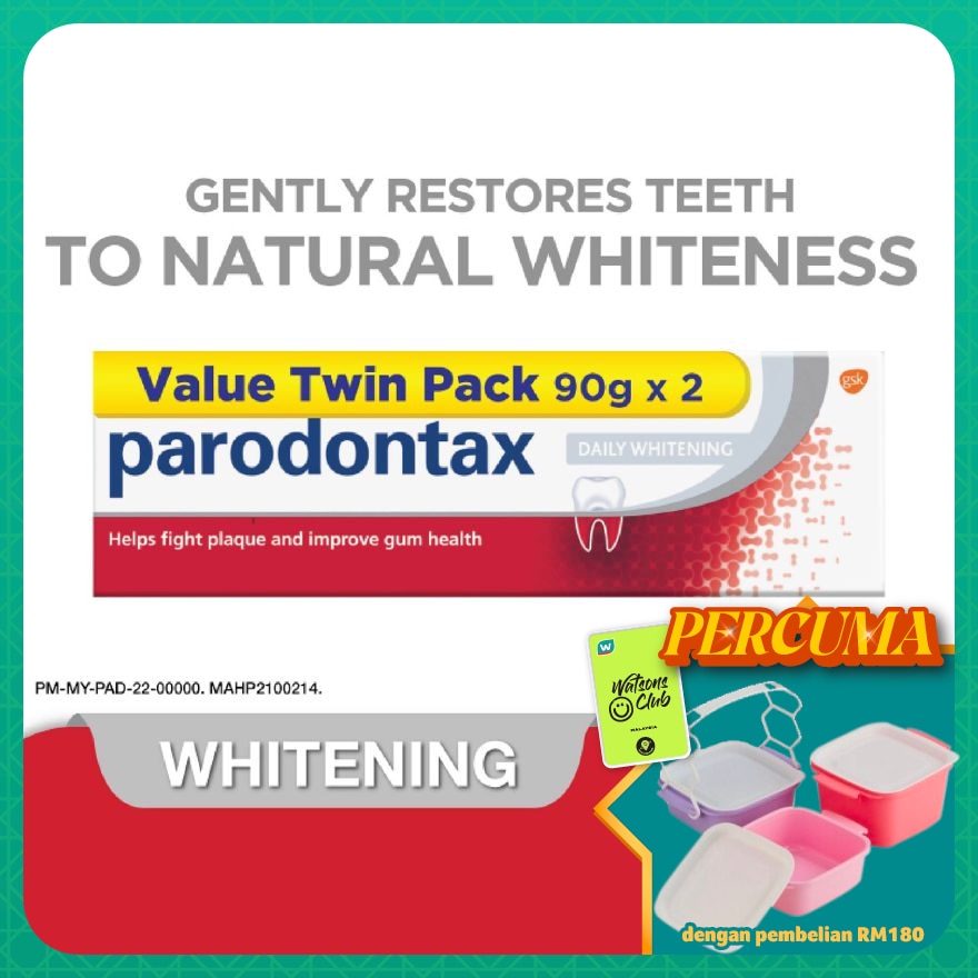 Whitening Toothpaste Improve Gum Health 90g x 2