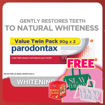 PARODONTAX Whitening Toothpaste Improve Gum Health 90g x 2