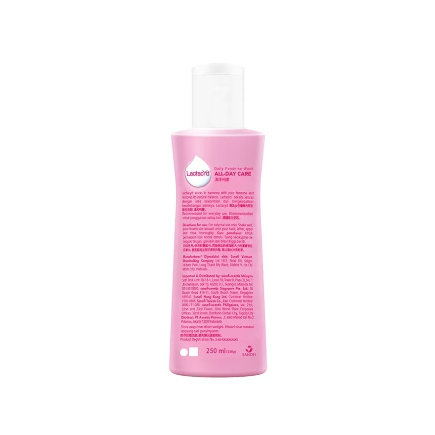 Feminine Hygiene Wash All Day Care 250ml