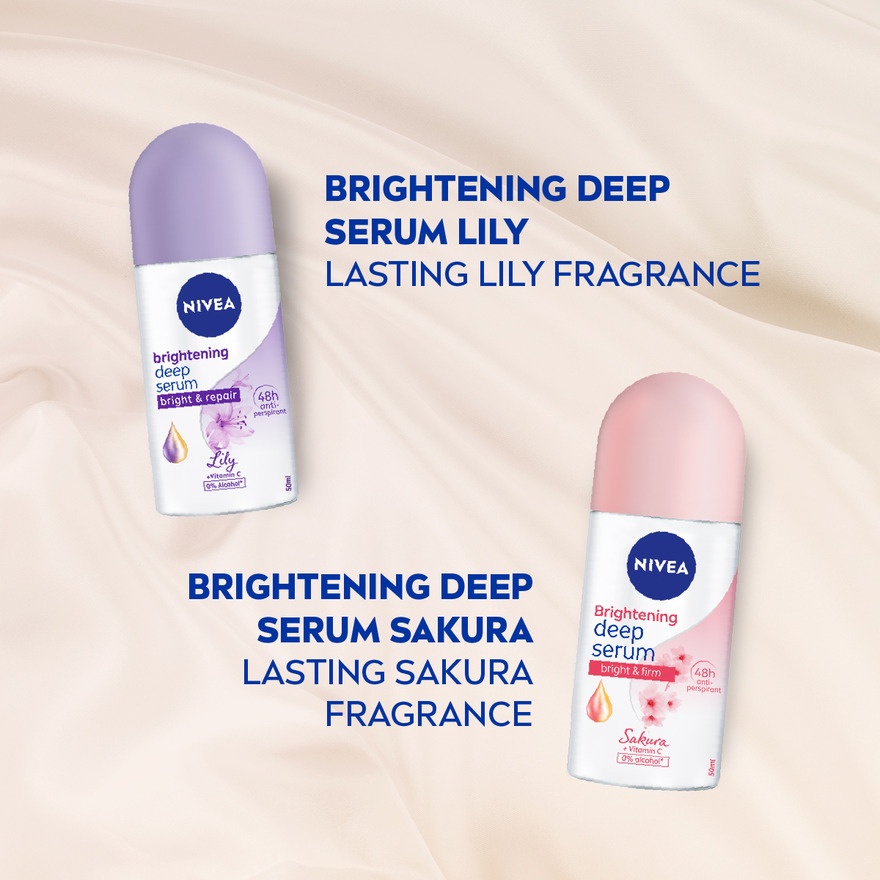 Deodorant Deep Brightening Serum Hokkaido Rose Roll On TWP 2x50ml image