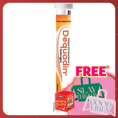 DEQUADIN Lozenges Tubes 24's