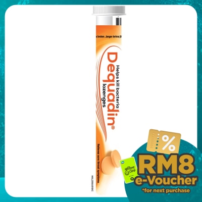 DEQUADIN Lozenges Tubes 24's