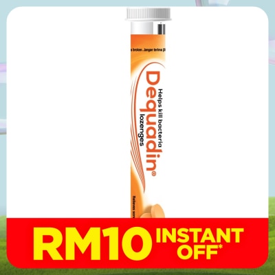 DEQUADIN Lozenges Tubes 24's