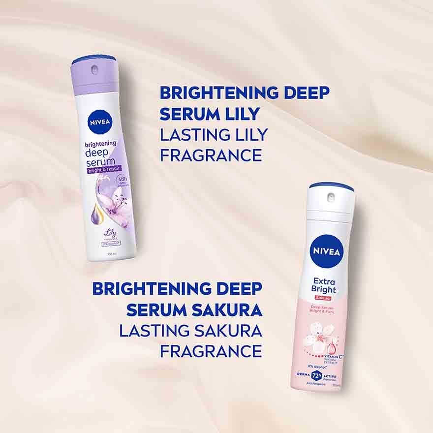 Deodorant Deep Brightening Serum Hokkaido Rose Spray TWP 2x150ml