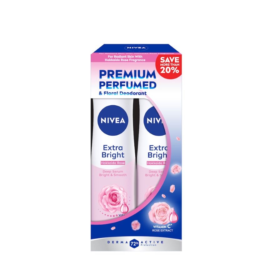Deodorant Deep Brightening Serum Hokkaido Rose Spray TWP 2x150ml image