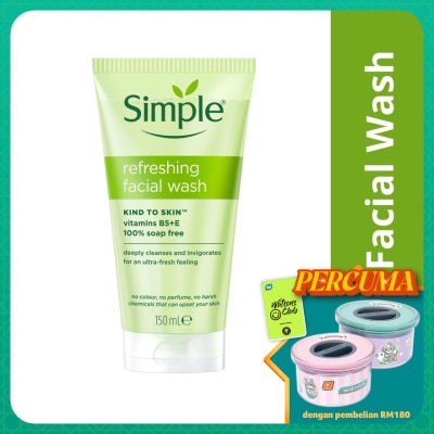 SIMPLE Kind to Skin Refreshing Facial Wash Gel 150ml
