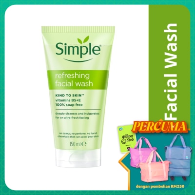 SIMPLE Kind to Skin Refreshing Facial Wash Gel 150ml